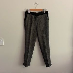 H&M Tweed Cigarette Pants